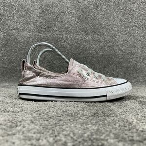 Converse CTAS Shoreline 556689F Women's Size 7 Metallic Rose Gold Slip On Shoes